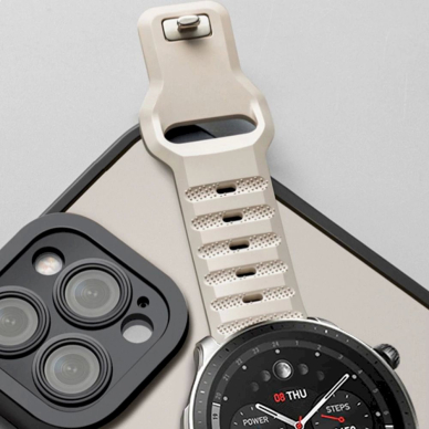 Tech-Protect Apyraknė Line Samsung Galaxy Watch 4/5/5 Pro/6/7/FE - tamsiai žalias 3