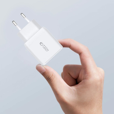 Tech-Protect C35W-2 mains Įkroviklis  2x USB-C PD 35W - Juodas 6