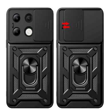 Tech-Protect CamShield Pro Case for Xiaomi Redmi Note 13 4G / LTE - juodas 1