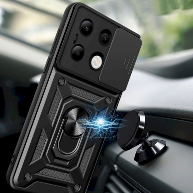 Tech-Protect CamShield Pro Case for Xiaomi Redmi Note 13 4G / LTE - juodas 3