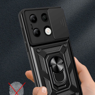 Tech-Protect CamShield Pro Case for Xiaomi Redmi Note 13 4G / LTE - juodas 4