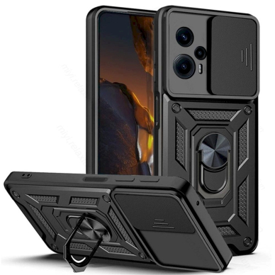 Tech-Protect CamShield Pro Dėklas Xiaomi Poco F5 - Juodas