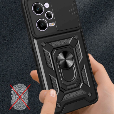 Tech-Protect CamShield Pro Dėklas Xiaomi Redmi Note 12 Pro 5G / Poco X5 Pro 5G - Juodas 3