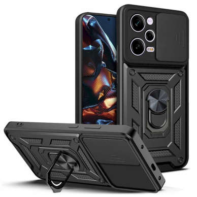 Tech-Protect CamShield Pro Dėklas Xiaomi Redmi Note 12 Pro 5G / Poco X5 Pro 5G - Juodas