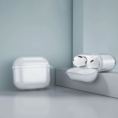 Tech-Protect FlexAir Dėklas Apple AirPods 3 - Permatomas 1