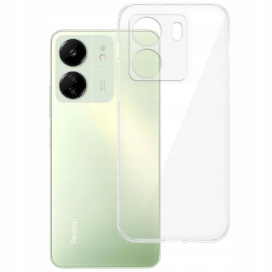 Tech-Protect FlexAir+ Dėklas Xiaomi Redmi 13C / Poco C65 - Permatomas