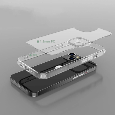 Tech-Protect FlexAir Hybrid Dėklas iPhone 11 - Permatomas 4