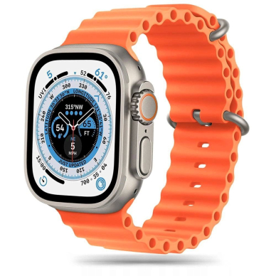 Tech-Protect IconBand Pro Apyrankė Apple Watch 4 / 5 / 6 / 7 / 8 / 9 / SE / Ultra 1 / 2 (42/44/45/49 mm) - orange