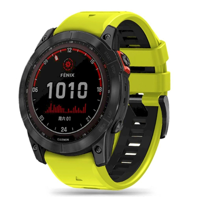 Tech-Protect IconBand Pro Apyrankė Garmin Fenix ​​3 / 5X / 3HR / 5X Plus / 6X / 6X Pro / 7X - Lime žalias