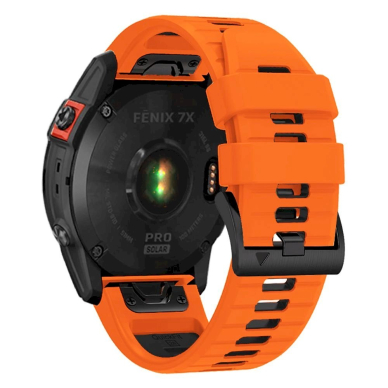 Tech-Protect IconBand Pro Apyrankė Garmin Fenix ​​3 / 5X / 3HR / 5X Plus / 6X / 6X Pro / 7X - Orange  Juodas 2