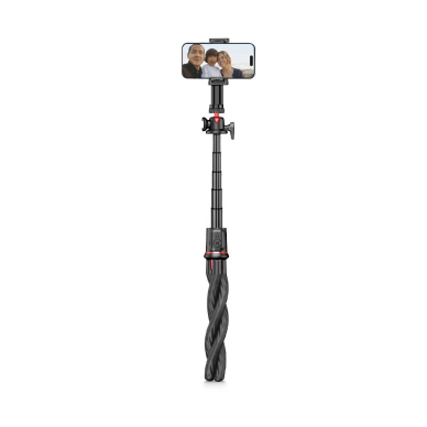 Tech-Protect L07S Bluetooth Asmenukių lazda flexible tripod up to 54cm 360 head - Juodas 1