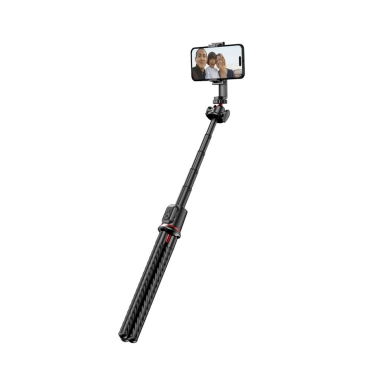 Tech-Protect L07S Bluetooth Asmenukių lazda flexible tripod up to 54cm 360 head - Juodas 5