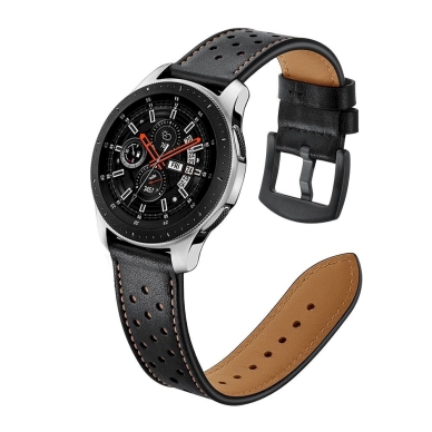 Tech-Protect Leather Apyrankė Samsung Galaxy Watch 46mm - Juodas 2