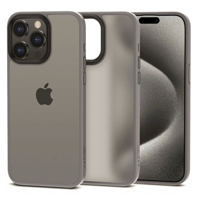 Tech-Protect MagMat Dėklas iPhone 15 Pro Max - titanium matte