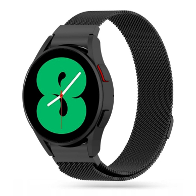 Tech-Protect MilaneseBand 2 Apyrankė Samsung Galaxy Watch 4/5/5 Pro/6/7/FE - Juodas