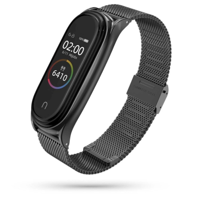 Tech-Protect MilaneseBand Apyrankė Xiaomi Mi Smart Band 7 / 7 NFC - Juodas