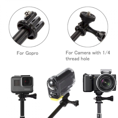 Tech-Protect monopad GoPro HeroAsmenukių lazda  up to 92cm - Juodas 1