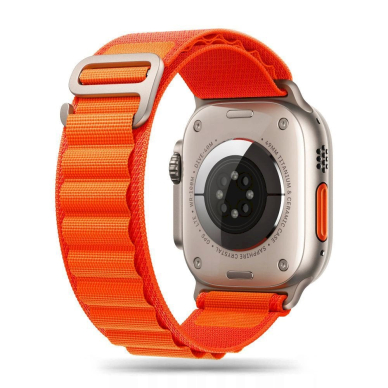 Tech-Protect Nylon Pro Apyrankė Apple Watch 4 / 5 / 6 / 7 / 8 / 9 / SE / Ultra 1 / 2 (42/44/45/49 mm) - Orange