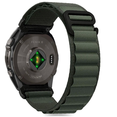 Tech-Protect Nylon Pro Apyrankė Garmin Fenix 5 / 6 / 6 Pro / 7 / 8 (47MM) - Žalias