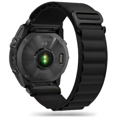 Tech-Protect Nylon Pro Apyrankė Garmin Fenix ​​5/6/6 Pro/7 - Juodas