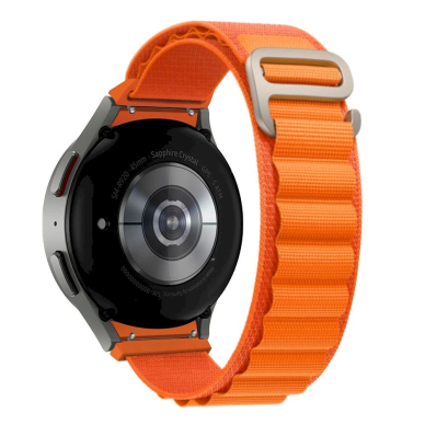 Tech-Protect Nylon Pro Apyrankė Samsung Galaxy Watch 4/5/5 Pro/6/7/FE - Orange 1