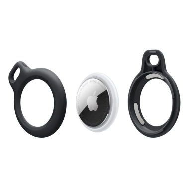 Tech-Protect Rough Chain Dėklas Apple AirTagpendant - Juodas 2