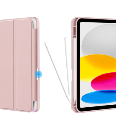 Tech-Protect SC Pen Dėklas iPad 10.9 2022 - Rožinis marble 4