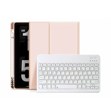 Tech-Protect SC Pen + Keyboard Dėklas klaviatūra iPad 10.9 2022 - Rožinis 2