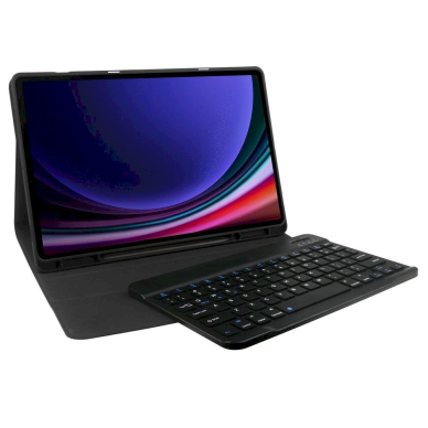 Tech-Protect SC Pen + Keyboard Dėklas klaviatūra Samsung Galaxy Tab S9 FE+ 12.4 X610 / X616B - Juodas 2