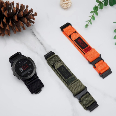 Tech-Protect Scout Pro Apyrankė Garmin Fenix ​​5 / 6 / 6 Pro / 7 - Juodas 3