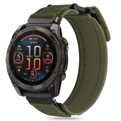 Tech-Protect Scout Pro Apyrankė Garmin Fenix 5X / 5X PLUS / 6X / 6X Pro / 7X / 8 (51 MM) - Žalias 1