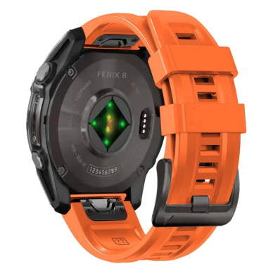 Tech-Protect Silicone Apyrankė Garmin Fenix 5S / 5S PLUS / 6S / 6S Pro / 7S / 8 (43MM) - Oranžinė 1