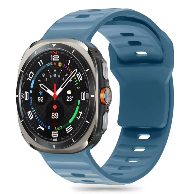 Tech-Protect Silicone Line Apyrankė Samsung Galaxy Watch Ultra (47 mm) - Mėlynas