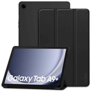 Tech-Protect SmartCase Dėklas Samsung Galaxy Tab A9+ 11 X210 / X215 / X216 - Juodas