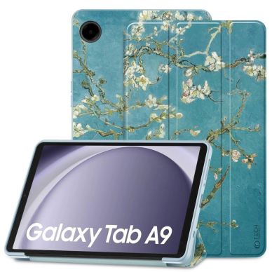 Tech-Protect SmartCase Dėklas Samsung Galaxy Tab A9 8.7 X110 / X115 - bluesakura flowers