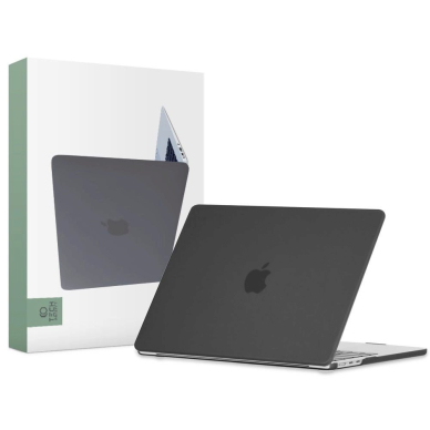 Tech-Protect SmartShell Dėklas MacBook Air 13 M2 / M3 / 2022-2024 - matte Juodas