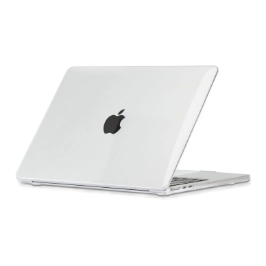 Tech-Protect SmartShell Dėklas MacBook Air 13 M2 / M3 / 2022-2024 - Permatomas 1