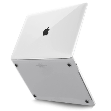 Tech-Protect SmartShell Dėklas MacBook Pro 13&#39&#39 2016-2022 - Permatomas 1