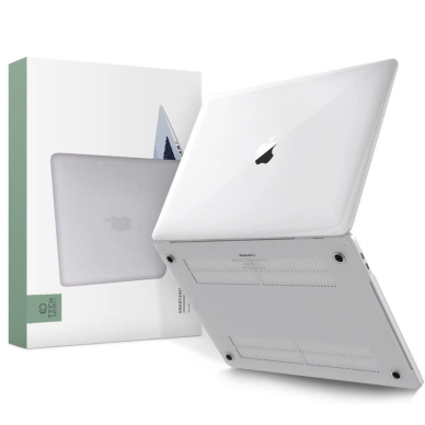 Tech-Protect SmartShell Dėklas MacBook Pro 13&#39&#39 2016-2022 - Permatomas