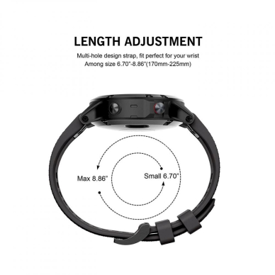 Tech-Protect Smooth Dėklas Garmin Fenix ​​3 / 5X / 3HR / 5X Plus / 6X / 6X Pro / 7X - Juodas 5