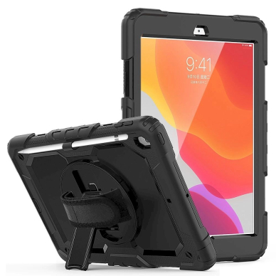 Tech-Protect Solid360 Dėklas iPad 10.2 7/8/9 2019-2021 - Juodas