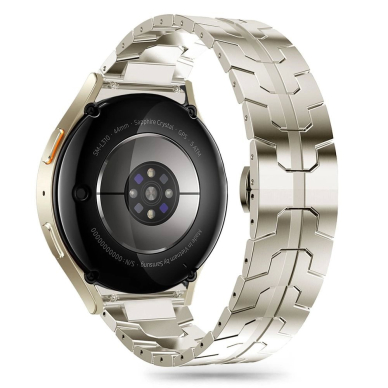 Tech-Protect Stainless Line Apyrankė Samsung Galaxy Watch 4 / 5 / 5 PRO / 6 / 7 / FE - titanium 1