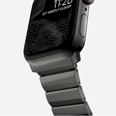 Tech-Protect SteelBand Apyrankė Apple Watch 4 / 5 / 6 / 7 / 8 / 9 / SE / Ultra 1 / 2 (42/44/45/49 mm) - Juodas 4