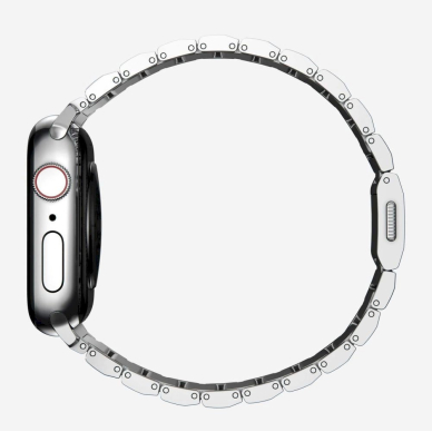 Tech-Protect SteelBand Apyrankė Apple Watch 4 / 5 / 6 / 7 / 8 / 9 / SE / Ultra 1 / 2 (42/44/45/49 mm) - Silver 2