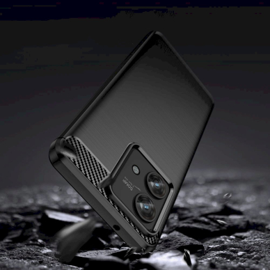 Tech-Protect TPUCarbon Dėklas Motorola Edge 40 Neo - Juodas 5