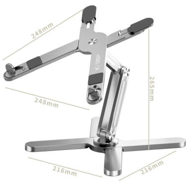 Tech-Protect ULS200 universal stand laptops up to 16" - silver 3