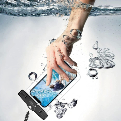 Tech-Protect UWC7 waterproof Dėklas universal smartphones up to 6.9" - Juodas 3