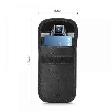 Tech-Protect V1 RFID cover car keys - Juodas 6