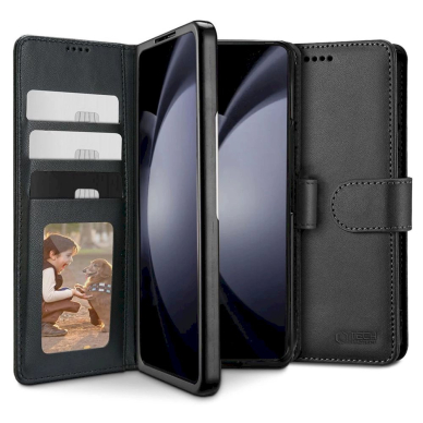 Tech-Protect Wallet Dėklas Samsung Galaxy Z Fold 6 - Juodas