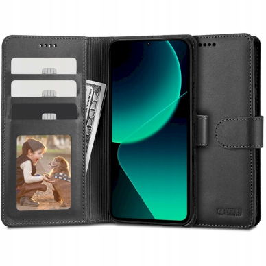 Tech-Protect Wallet Dėklas Xiaomi 13T / 13T Pro - Juodas